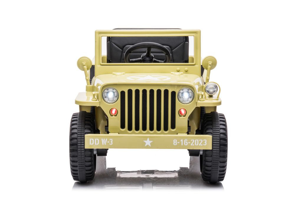 Battery Car JH-103 Khaki 4x4 – view 2