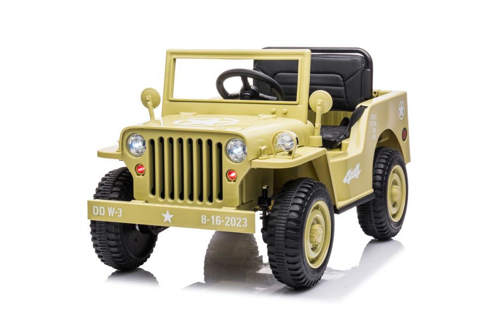 Battery Car JH-103 Khaki 4x4 – view 3