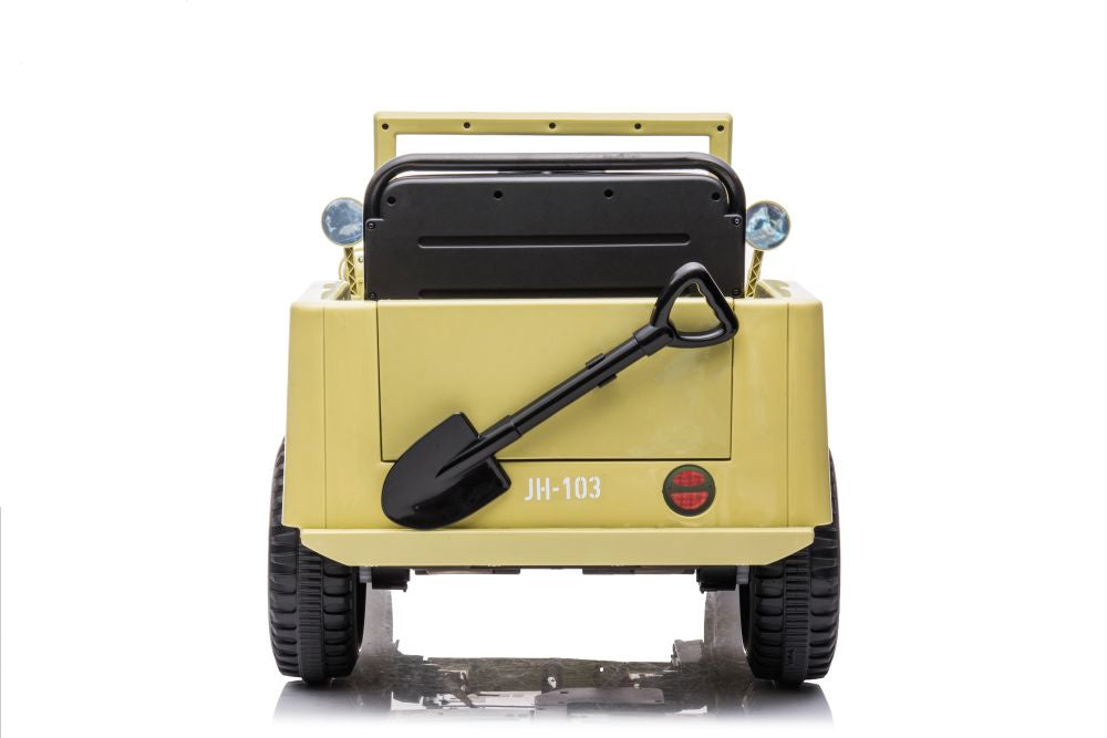 Battery Car JH-103 Khaki 4x4 – view 7