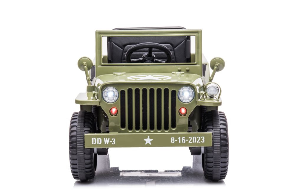 Battery Car JH-103 Olive Green 4x4 – view 2