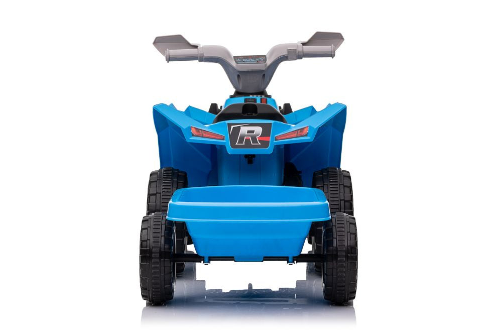 XMX630T Blue Battery Quad Bike With Trailer – view 5