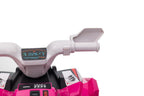 XMX630T Pink Battery Quad Bike With Trailer – view 9