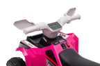 XMX630T Pink Battery Quad Bike With Trailer – view 10