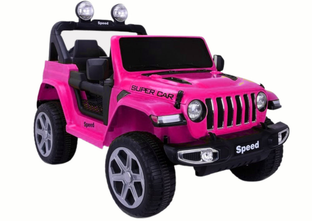FT-938 Pink Painted 4x4 Battery Vehicle. – Electric Ride-On