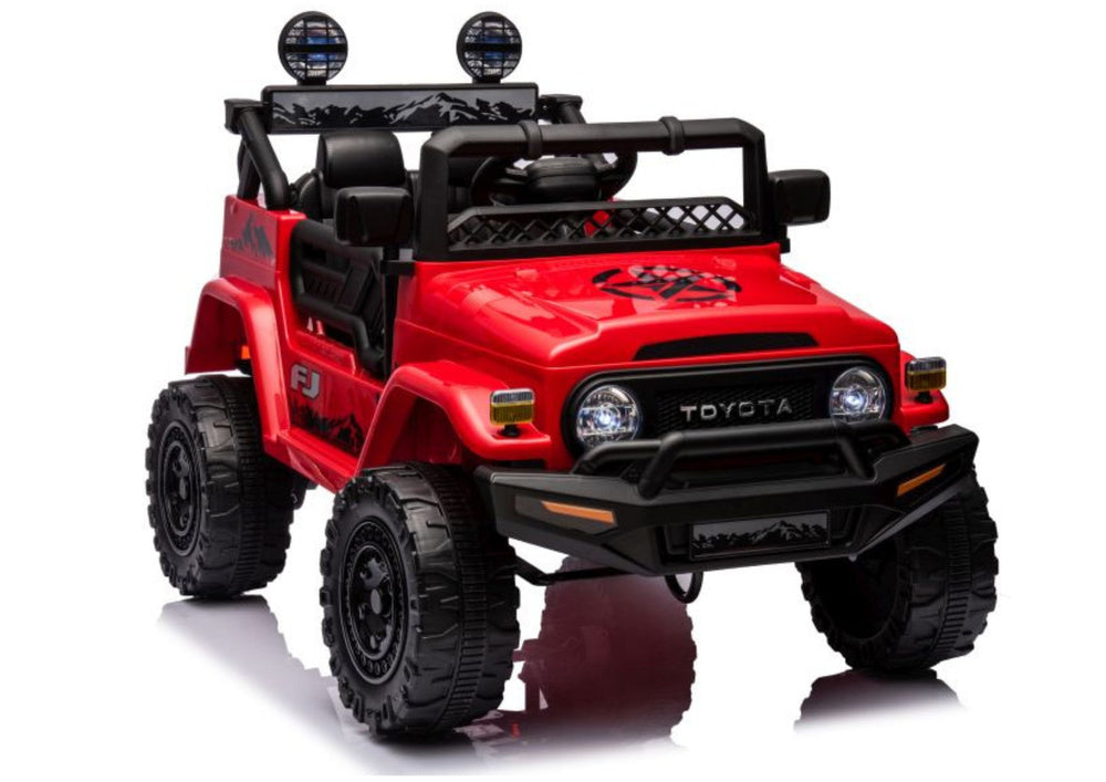 Auto Battery Toyota FJ Red 4x4 – Electric Ride-On