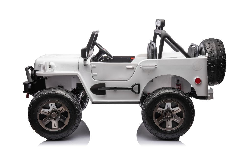 Battery-powered car JH-102 White 4x4 – view 4
