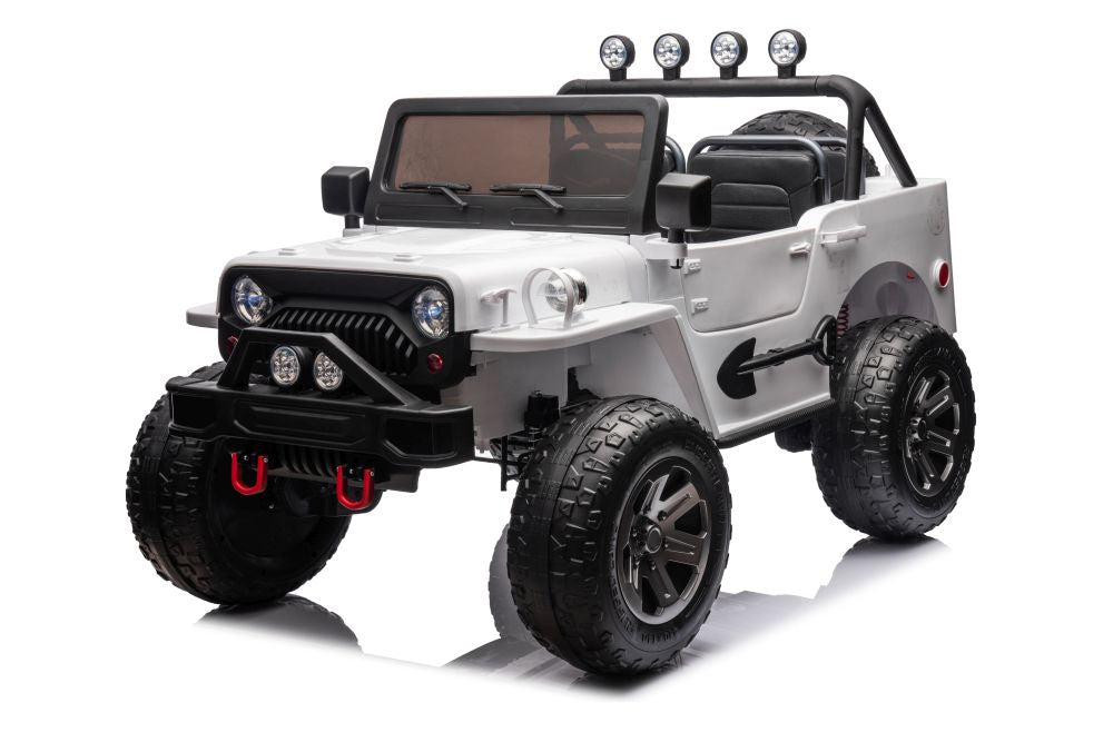 Battery-powered car JH-102 White 4x4 – view 5