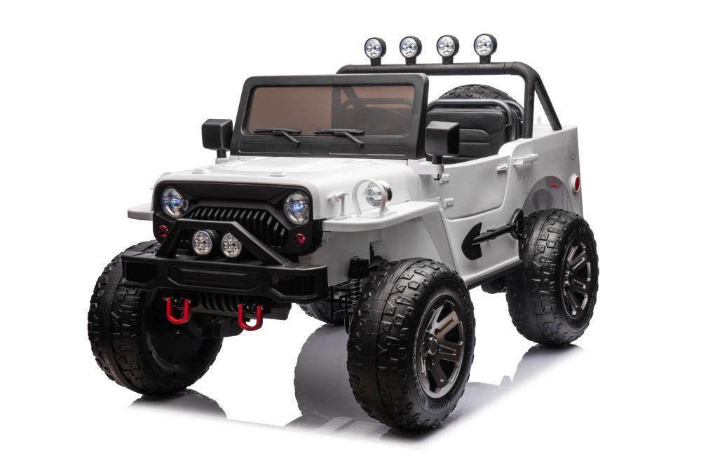 Battery-powered car JH-102 White 4x4 – view 6