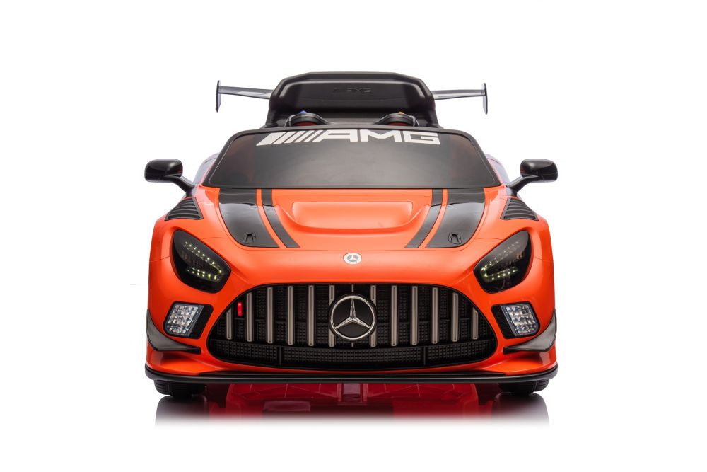 Battery-powered car Mercedes AMG GT3 Orange – view 2