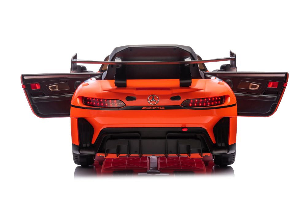 Battery-powered car Mercedes AMG GT3 Orange – view 10