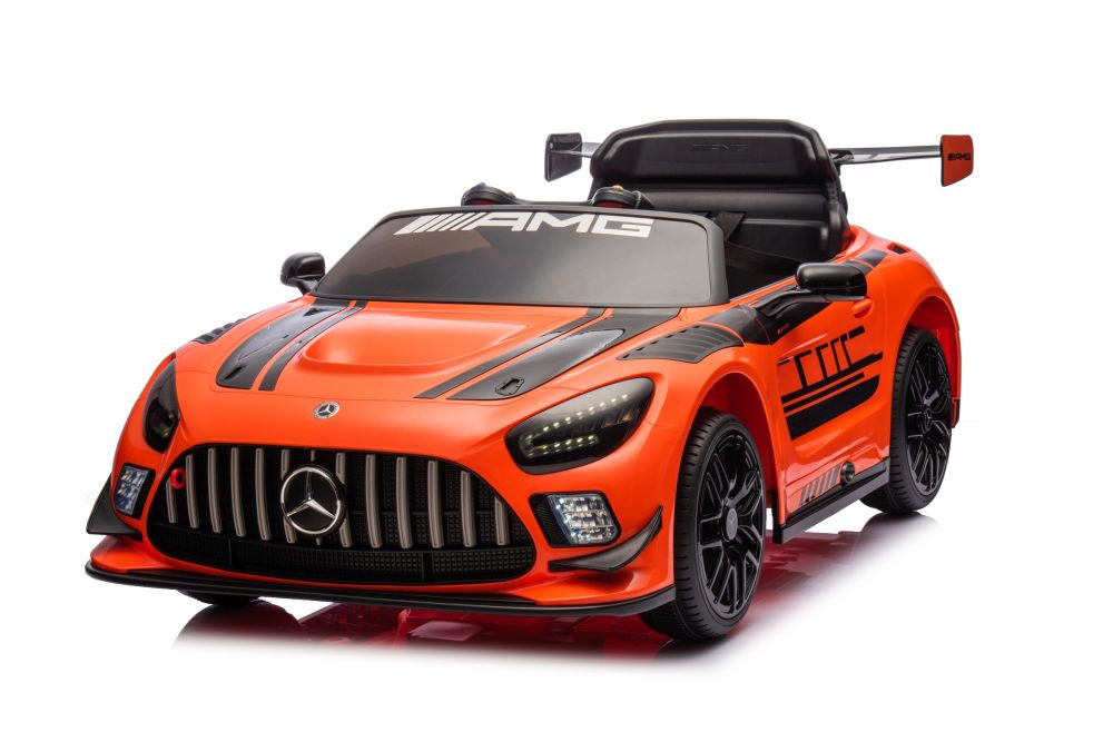 Battery-powered car Mercedes AMG GT3 Orange – view 3