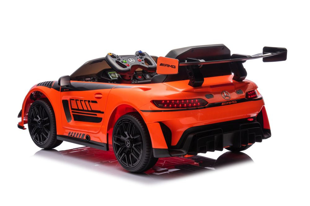 Battery-powered car Mercedes AMG GT3 Orange – view 5