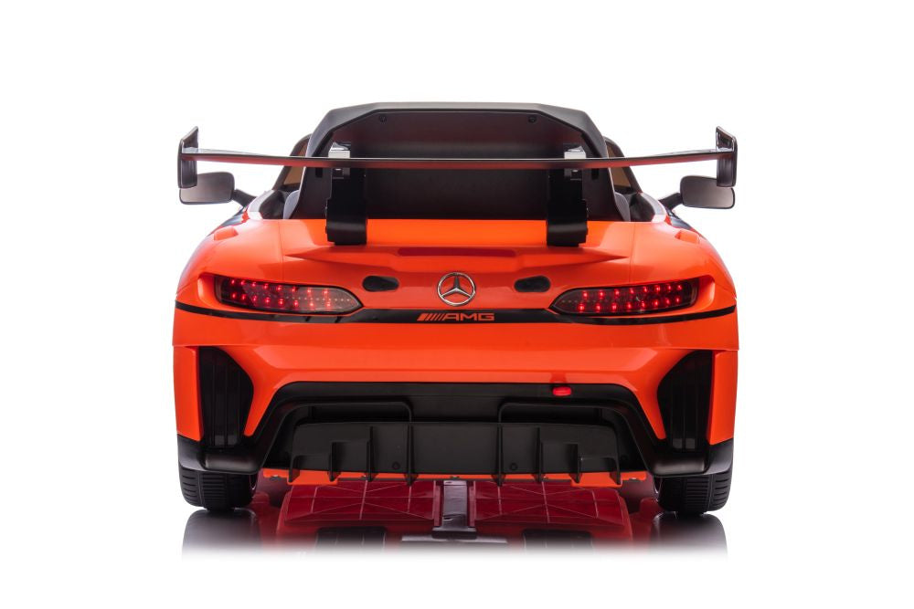 Battery-powered car Mercedes AMG GT3 Orange – view 7
