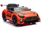 Battery-powered car Mercedes AMG GT3 Orange – Electric Ride-On