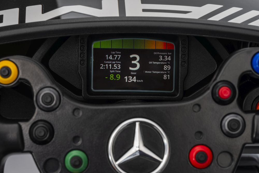 Battery-powered car Mercedes AMG GT3 White – view 12