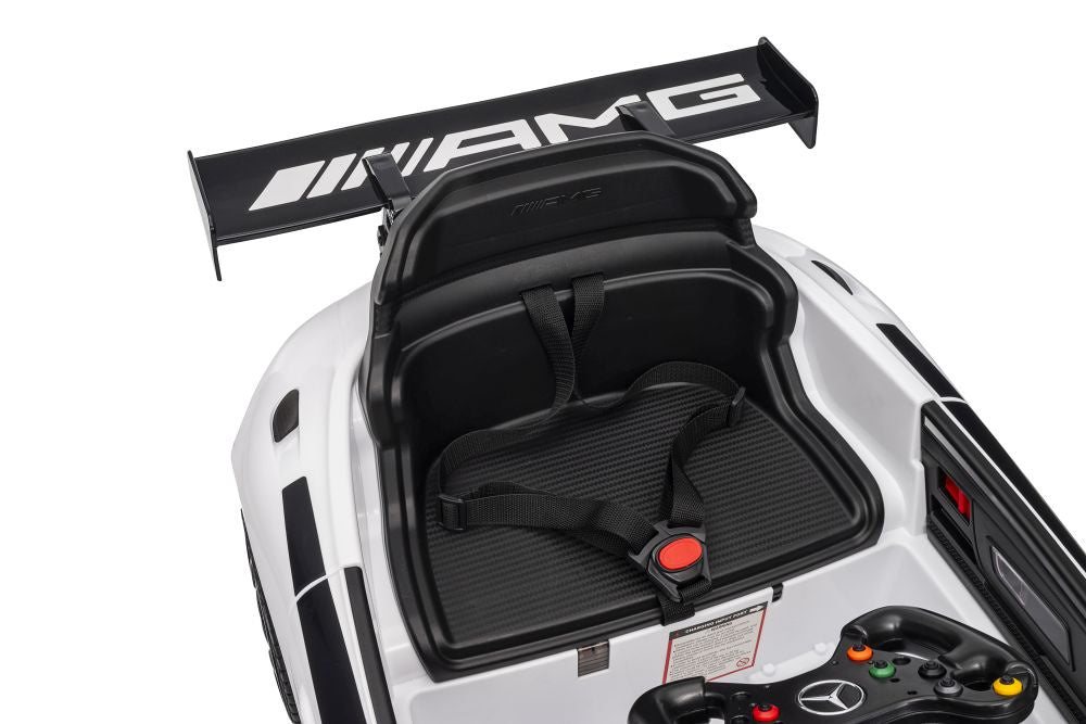 Battery-powered car Mercedes AMG GT3 White – view 16