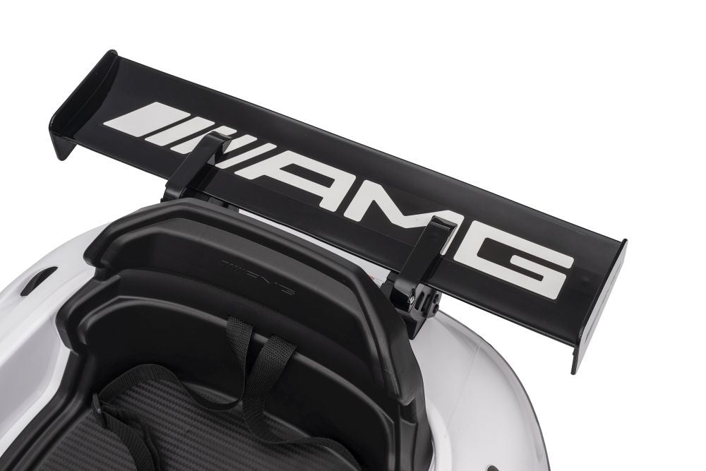 Battery-powered car Mercedes AMG GT3 White – view 17