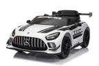 Battery-powered car Mercedes AMG GT3 White – view 3