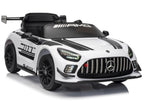 Battery-powered car Mercedes AMG GT3 White – Electric Ride-On