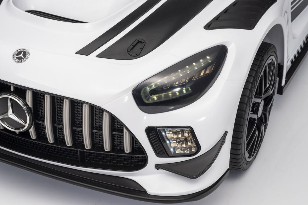 Battery-powered car Mercedes AMG GT3 White – view 8