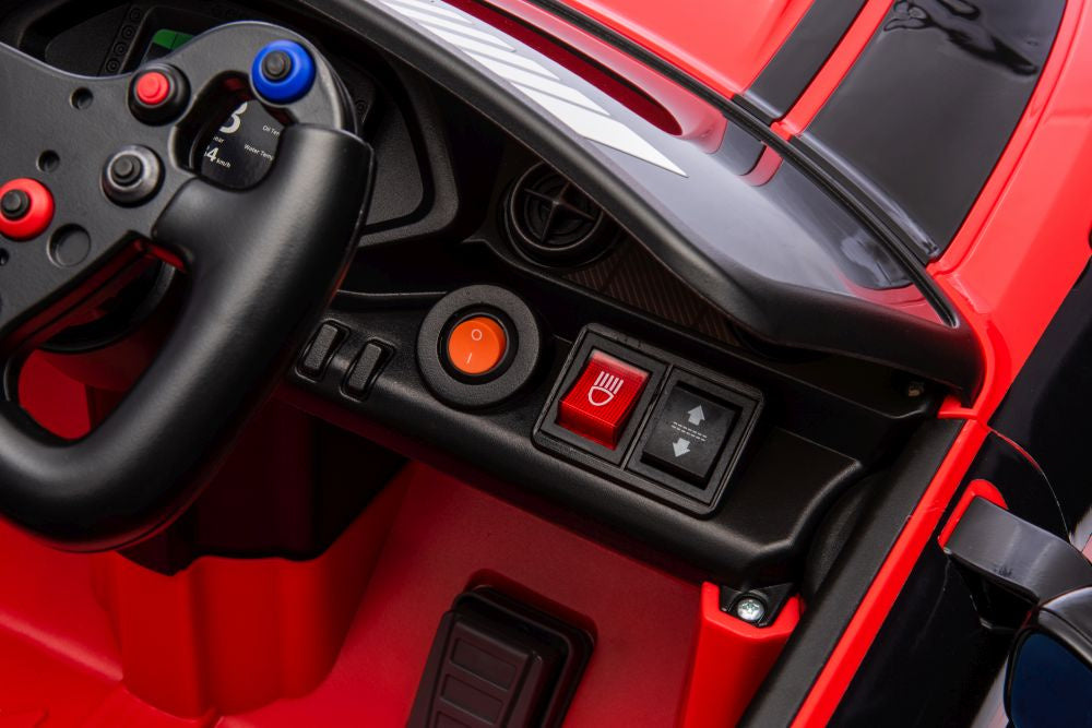 Battery-powered car Mercedes AMG GT3 Red – view 12