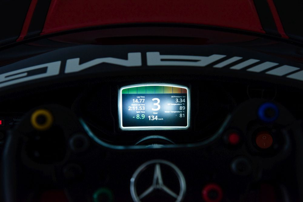 Battery-powered car Mercedes AMG GT3 Red – view 17