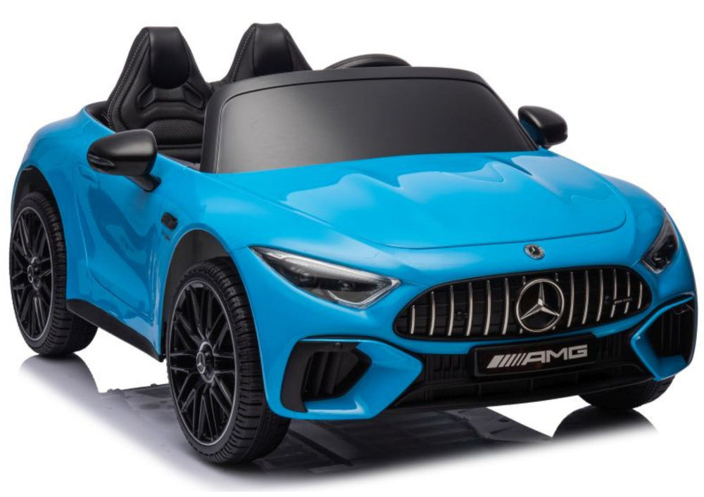 Mercedes AMG SL63 Battery Car, Blue Painted – Electric Ride-On