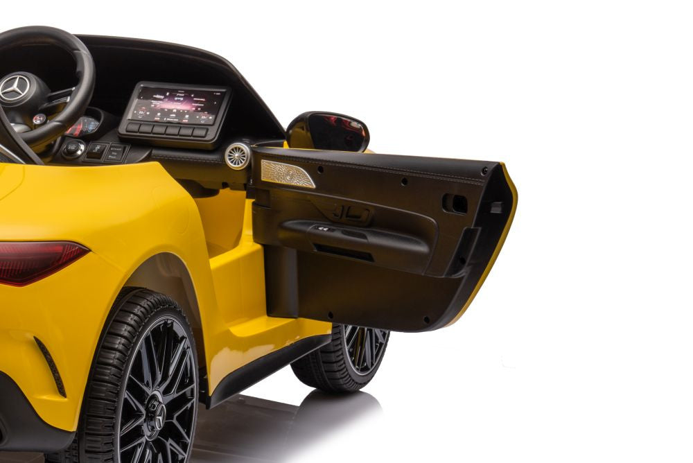 Mercedes AMG SL63 Battery Car, Yellow Painted – view 14
