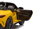 Mercedes AMG SL63 Battery Car, Yellow Painted – view 14