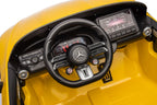 Mercedes AMG SL63 Battery Car, Yellow Painted – view 7