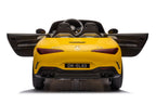 Mercedes AMG SL63 Battery Car, Yellow Painted – view 12