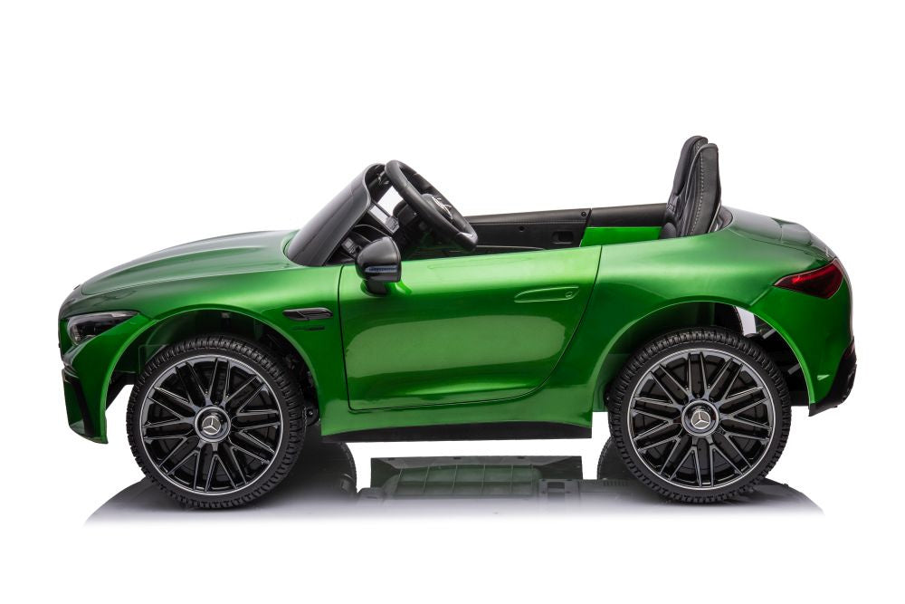 Electric Ride On Car Mercedes AMG SL63 Green Painted – view 13