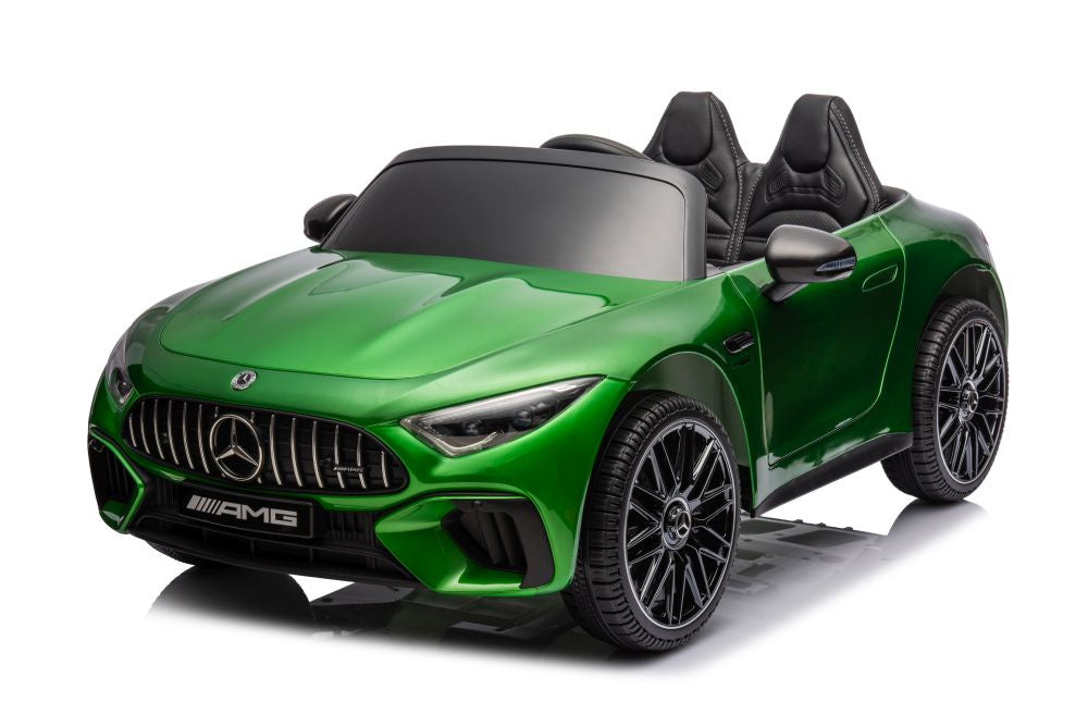Electric Ride On Car Mercedes AMG SL63 Green Painted – view 14