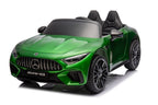 Electric Ride On Car Mercedes AMG SL63 Green Painted – view 15