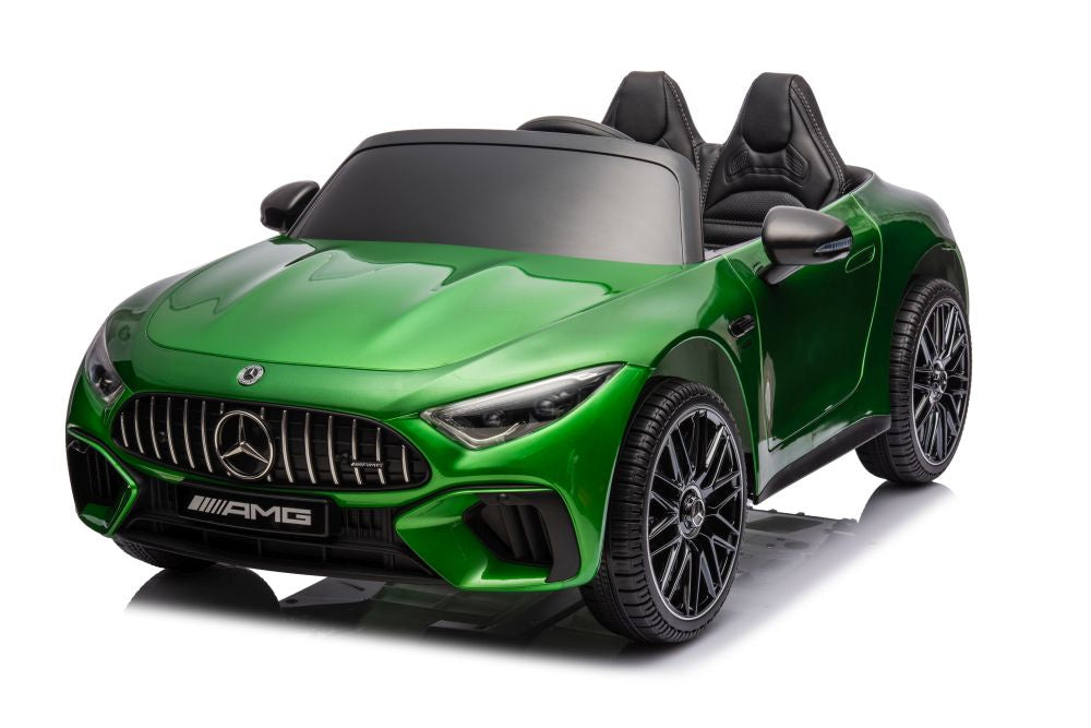 Electric Ride On Car Mercedes AMG SL63 Green Painted – view 15