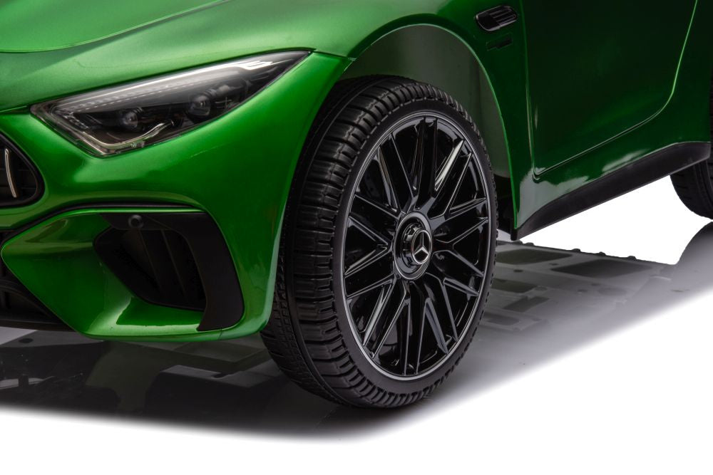 Electric Ride On Car Mercedes AMG SL63 Green Painted – view 5