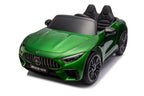 Electric Ride On Car Mercedes AMG SL63 Green Painted – view 6