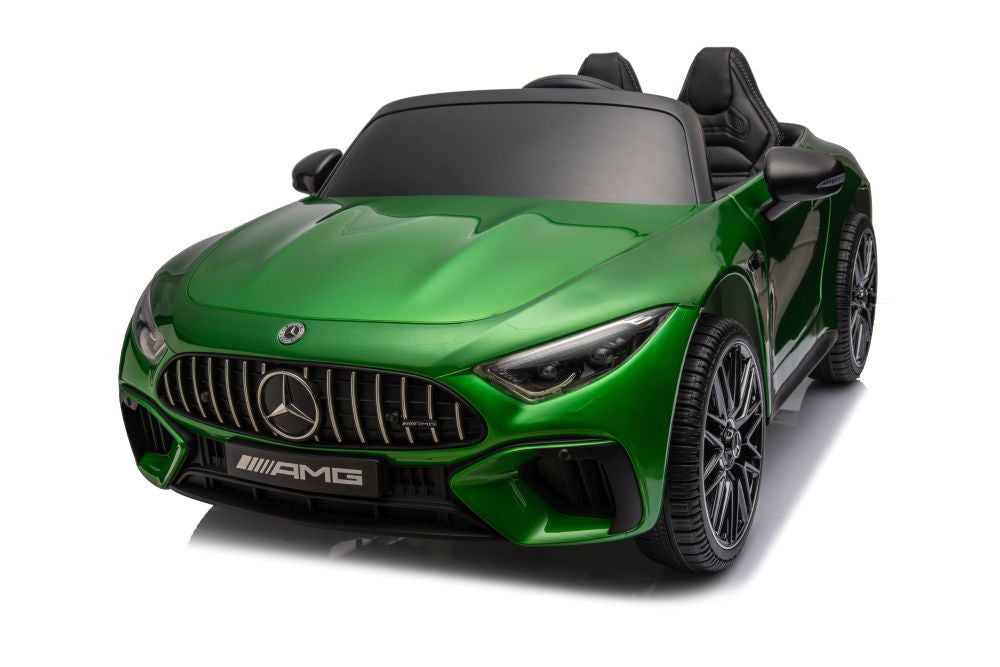 Electric Ride On Car Mercedes AMG SL63 Green Painted – view 7