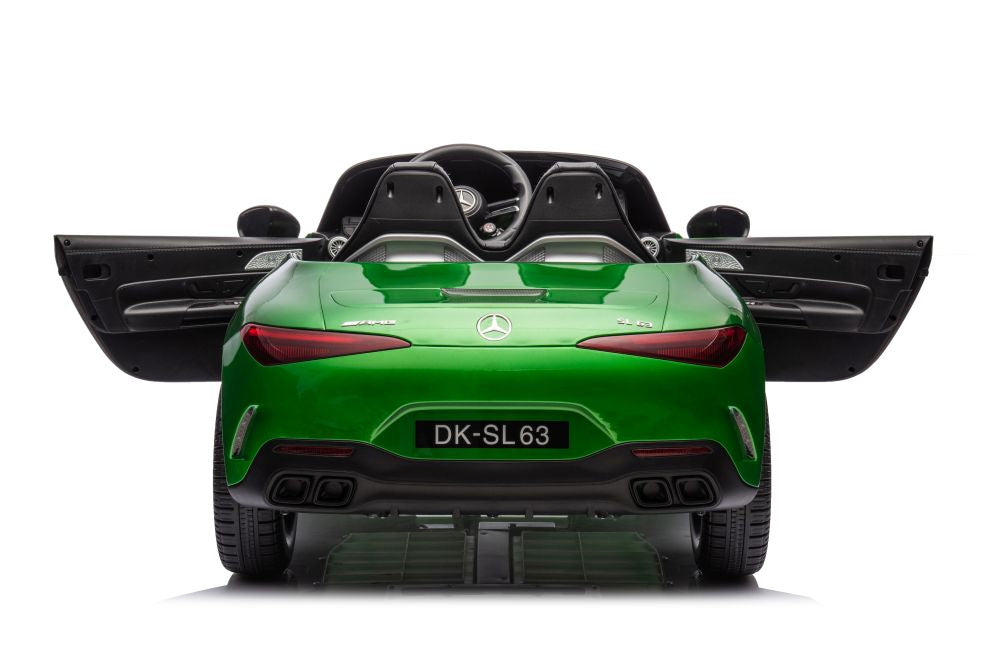 Electric Ride On Car Mercedes AMG SL63 Green Painted – view 9