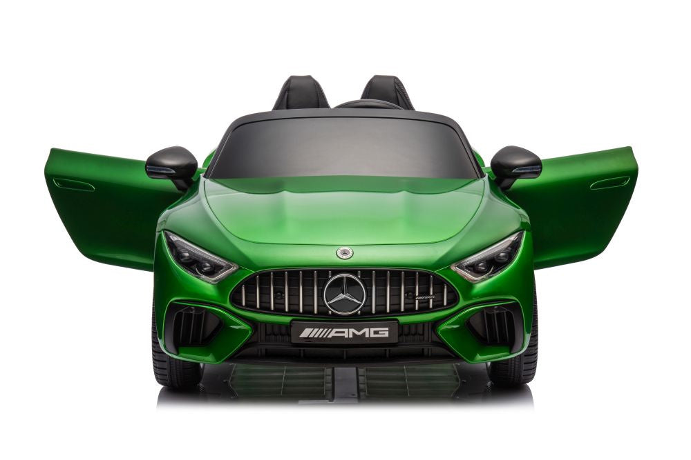 Electric Ride On Car Mercedes AMG SL63 Green Painted – view 12