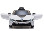 Battery-powered car BMW I8 Coupe White – view 10
