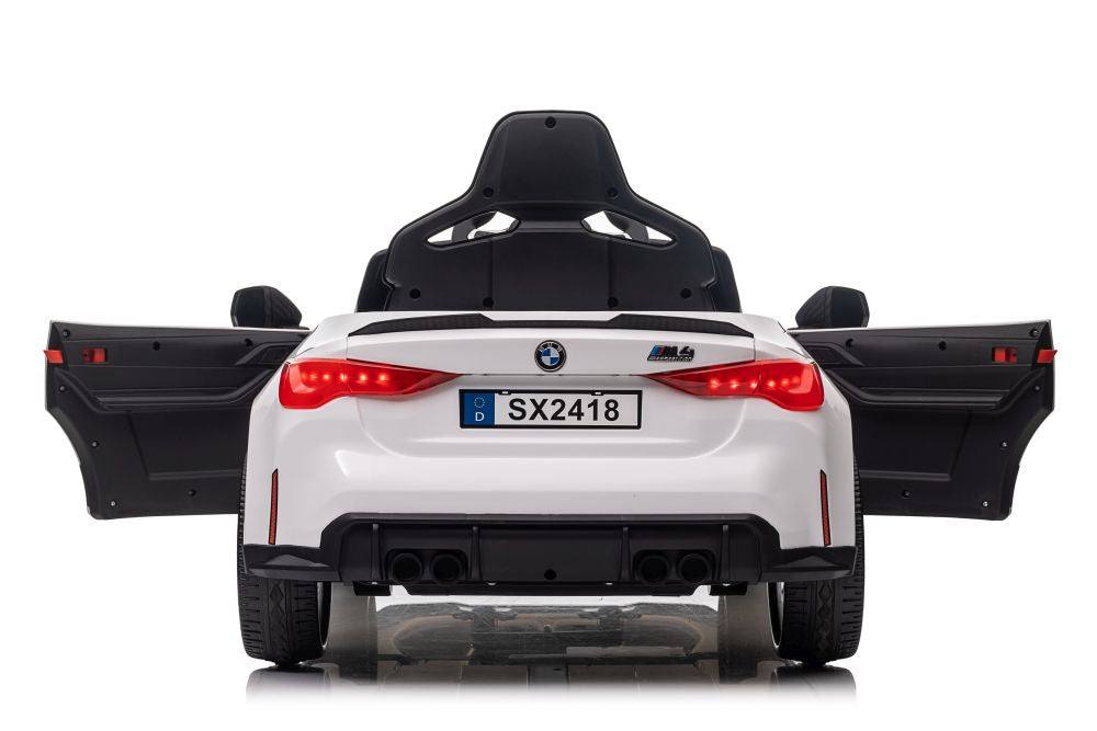 Electric Ride On Car BMW M4 White – view 2