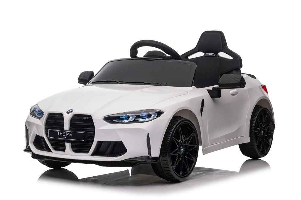 Electric Ride On Car BMW M4 White – view 10