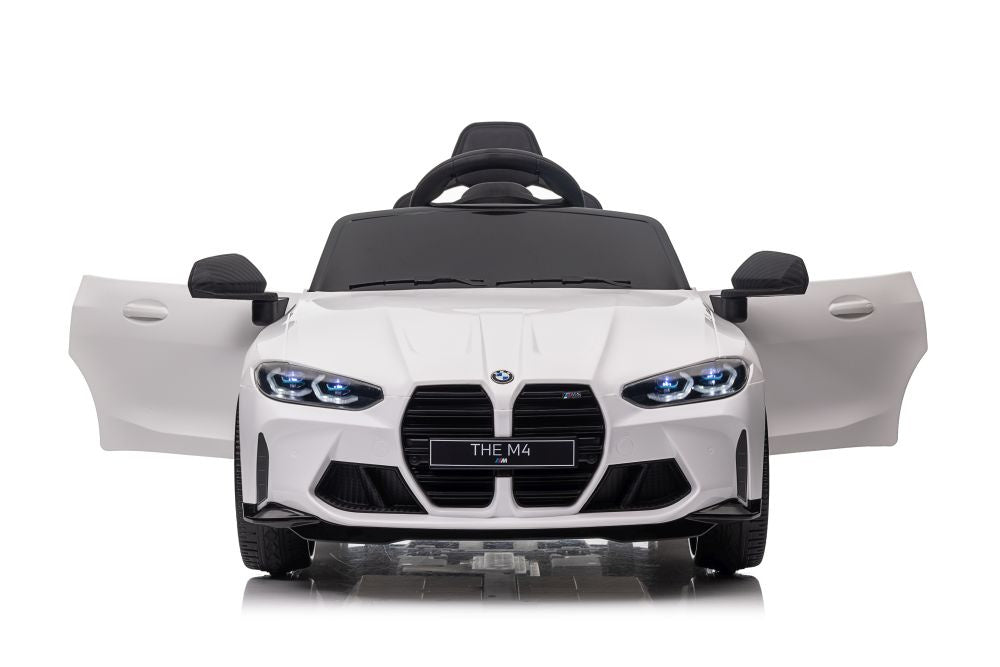 Electric Ride On Car BMW M4 White – view 3