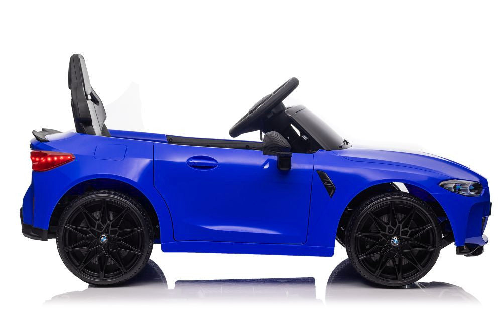 BMW M4 Battery Car Painted Blue – view 3