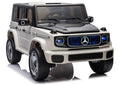 Battery-powered car Mercedes EQG 4x4 White – Electric Ride-On