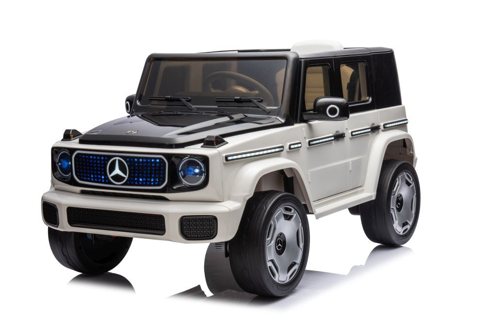 Battery-powered car Mercedes EQG 4x4 White – view 3