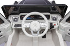 Battery-powered car Mercedes EQG 4x4 White – view 9