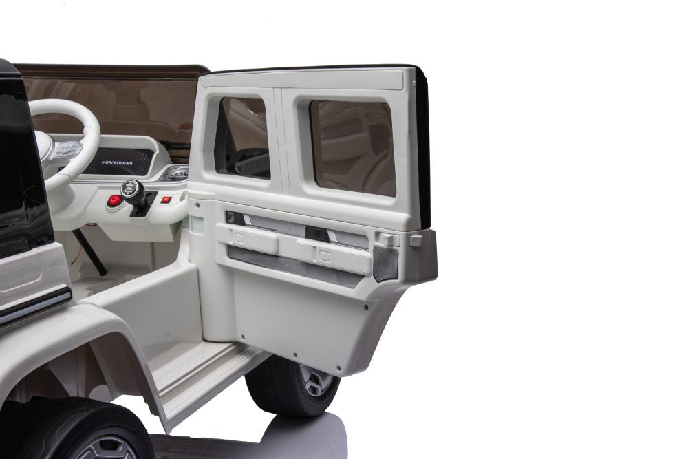 Battery-powered car Mercedes EQG 4x4 White – view 10