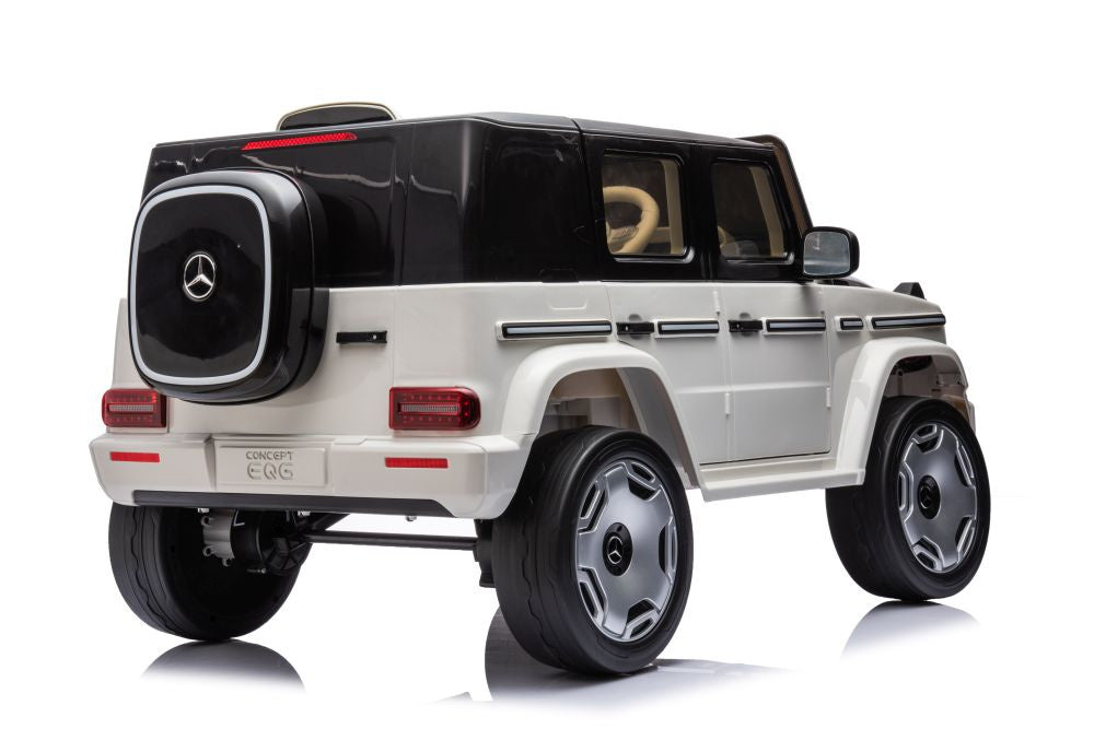 Battery-powered car Mercedes EQG 4x4 White – view 5